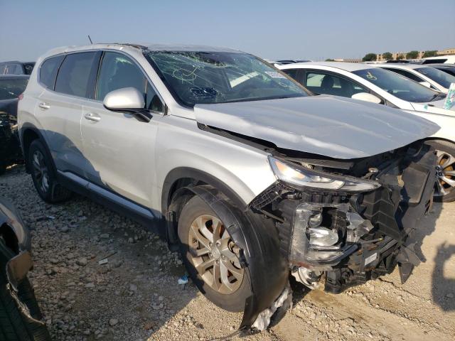 5NMS23AD4LH148162 - 2020 HYUNDAI SANTA FE SE SILVER photo 4