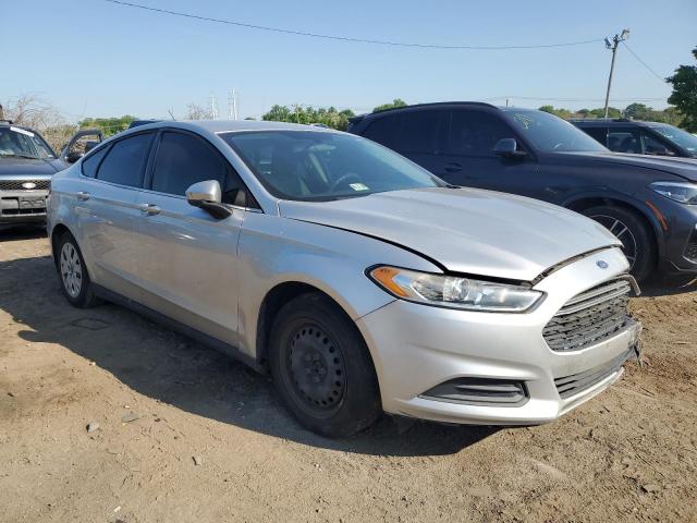 1FA6P0G70E5354951 - 2014 FORD FUSION S SILVER photo 4