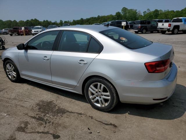 3VW2K7AJ2FM244142 - 2015 VOLKSWAGEN JETTA BASE ვერცხლისფერი ფოტო 2