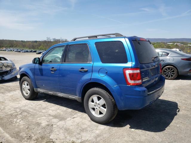 1FMCU9DG9BKB69675 - 2011 FORD ESCAPE XLT BLUE photo 2