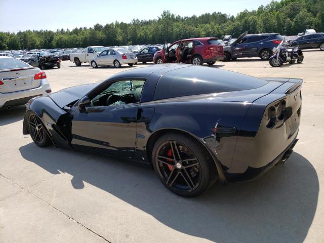 1G1YY26E485101849 - 2008 CHEVROLET CORVETTE Z06 BLACK photo 2