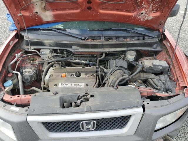 5J6YH28513L053505 - 2003 HONDA ELEMENT EX ORANGE photo 11