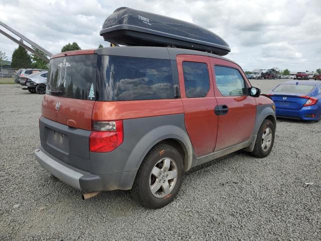 5J6YH28513L053505 - 2003 HONDA ELEMENT EX ORANGE photo 3