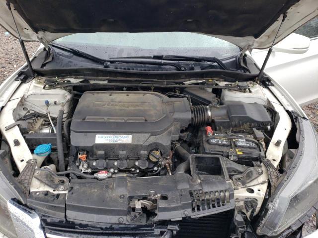 1HGCR3F8XDA023207 - 2013 HONDA ACCORD EXL WHITE photo 11