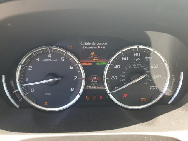 19UUB2F59JA004586 - 2018 ACURA TLX TECH WHITE photo 9