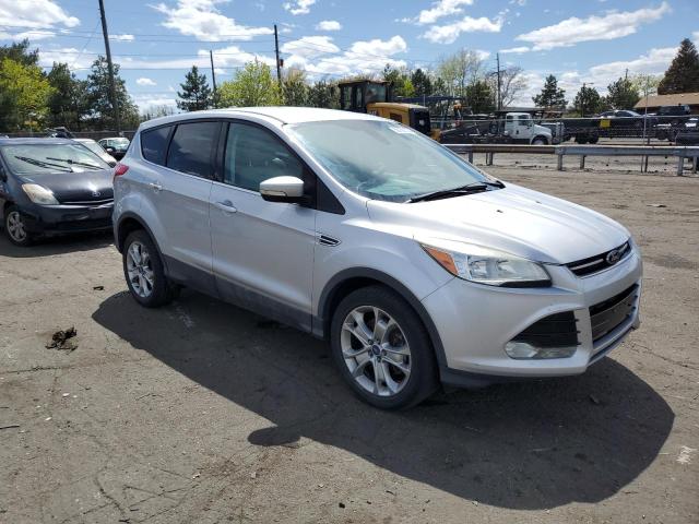 1FMCU9HX9DUD79176 - 2013 FORD ESCAPE SEL SILVER photo 4