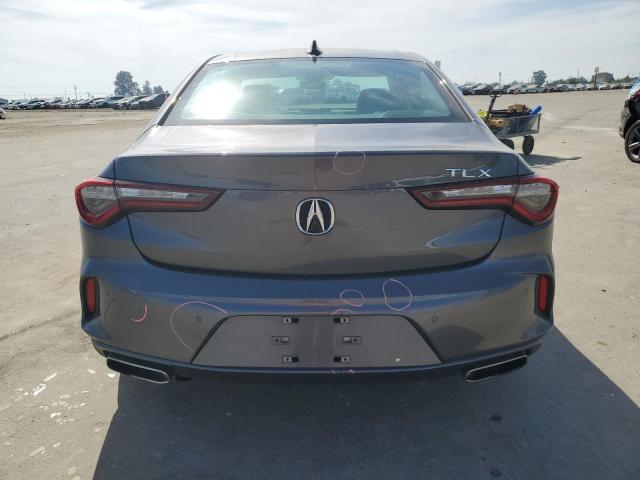 19UUB5F46MA007605 - 2021 ACURA TLX TECHNOLOGY GRAY photo 6