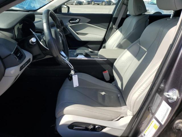 19UUB5F46MA007605 - 2021 ACURA TLX TECHNOLOGY GRAY photo 7