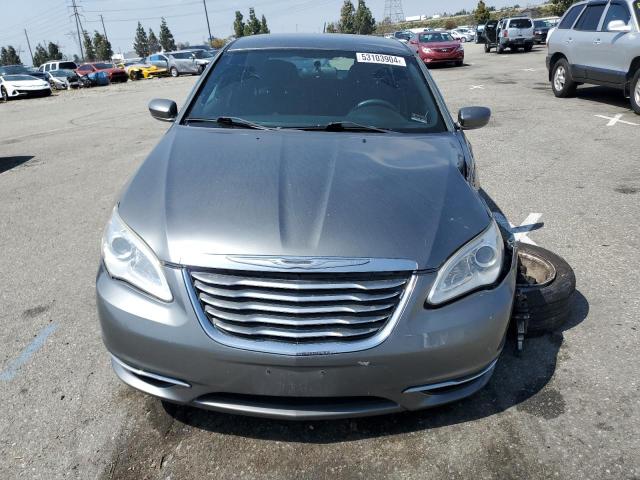 1C3CCBAB3CN317122 - 2012 CHRYSLER 200 LX GRAY photo 5