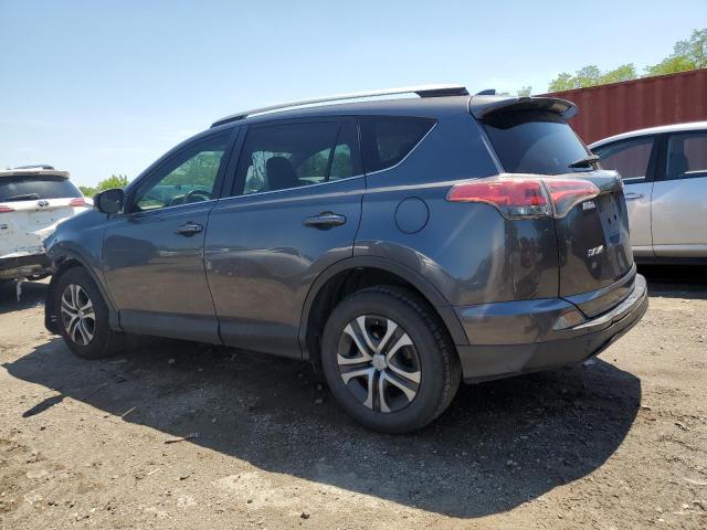 JTMZFREV1GJ080587 - 2016 TOYOTA RAV4 LE GRAY photo 2