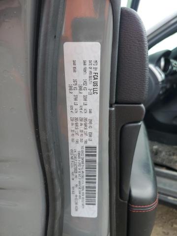 1C4RJFLG1KC728539 - 2019 JEEP GRAND CHER TRAILHAWK ნაცრისფერი ფოტო 12