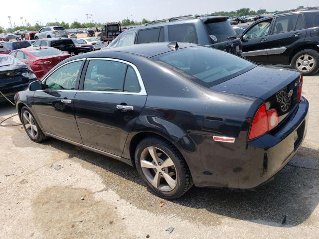 1G1ZC5E0XCF341730 - 2012 CHEVROLET MALIBU 1LT 黑色 照片 2