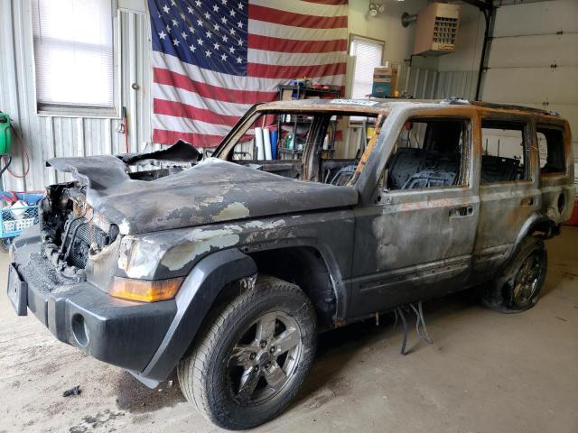 1J8HG48K86C136386 - 2006 JEEP COMMANDER BLACK photo 2