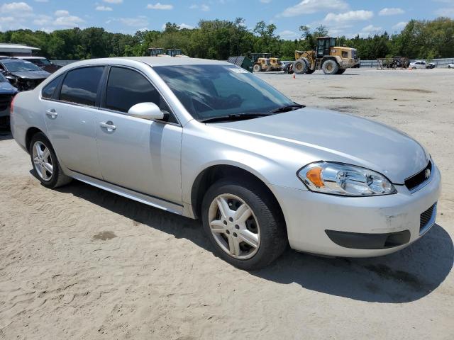 2G1WD5E3XC1286875 - 2012 CHEVROLET IMPALA POLICE SILVER photo 4