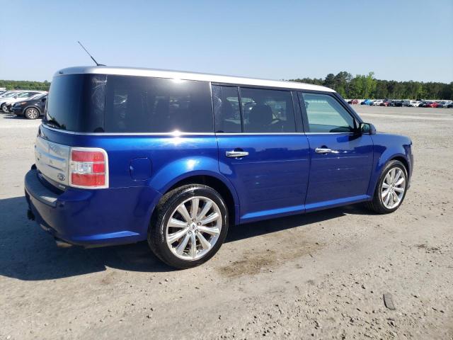 2FMHK6DT2DBD01082 - 2013 FORD FLEX LIMITED BLUE photo 3