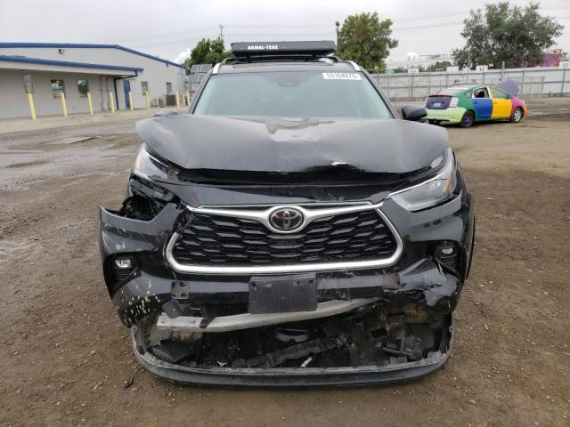 5TDHZRBH6MS071044 - 2021 TOYOTA HIGHLANDER XLE Qara foto 5