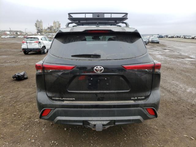 5TDHZRBH6MS071044 - 2021 TOYOTA HIGHLANDER XLE Qara foto 6