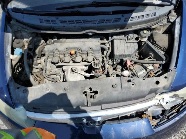 2HGFA16307H039225 - 2007 HONDA CIVIC DX BLUE photo 11