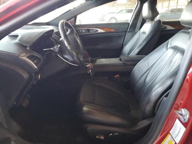 3LN6L5E97HR601600 - 2017 LINCOLN MKZ RESERVE ბურგუნდია ფოტო 7