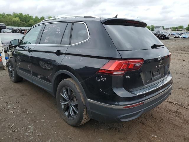 3VV2B7AX7NM149146 - 2022 VOLKSWAGEN TIGUAN SE BLACK photo 2