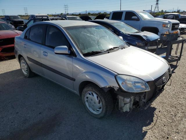 KNADE123166087734 - 2006 KIA RIO SILVER photo 4