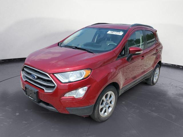 MAJ3P1TE1JC164305 - 2018 FORD ECOSPORT SE Czerwony zdjęcie 1