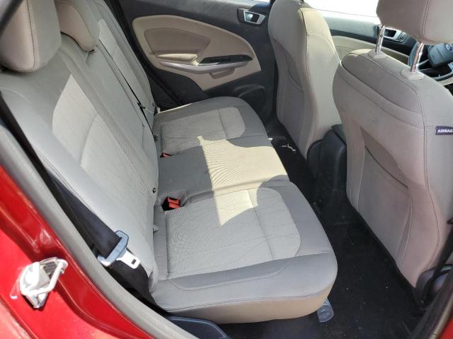 MAJ3P1TE1JC164305 - 2018 FORD ECOSPORT SE Czerwony zdjęcie 10