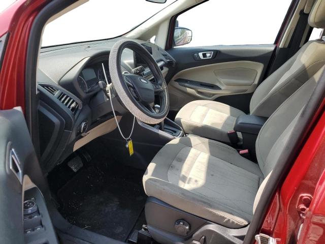 MAJ3P1TE1JC164305 - 2018 FORD ECOSPORT SE Czerwony zdjęcie 7