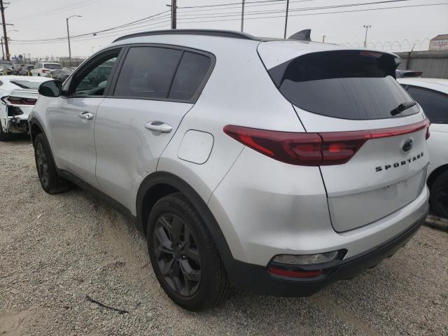 KNDP63AC6N7984048 - 2022 KIA SPORTAGE S SILVER photo 2