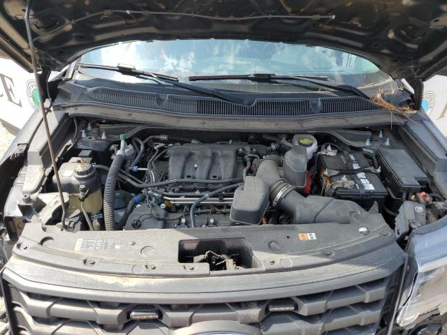 1FM5K8AR3JGA72908 - 2018 FORD EXPLORER POLICE INTERCEPTOR TWO TONE photo 12