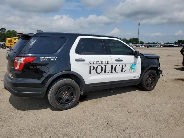 1FM5K8AR3JGA72908 - 2018 FORD EXPLORER POLICE INTERCEPTOR TWO TONE photo 3