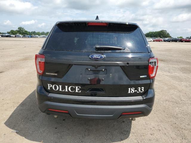 1FM5K8AR3JGA72908 - 2018 FORD EXPLORER POLICE INTERCEPTOR TWO TONE photo 6
