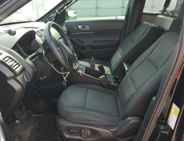 1FM5K8AR3JGA72908 - 2018 FORD EXPLORER POLICE INTERCEPTOR TWO TONE photo 7
