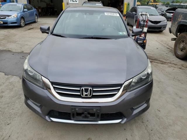 1HGCR2F83DA035113 - 2013 HONDA ACCORD EXL GRAY photo 5