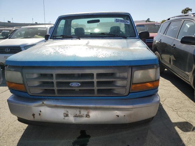 1FTDF15Y4SLA14781 - 1995 FORD F150 BLUE photo 5