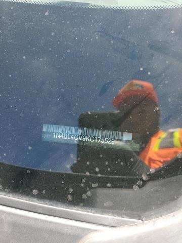 1N4BL4CV9KC175529 - 2019 NISSAN ALTIMA SR CHARCOAL photo 13