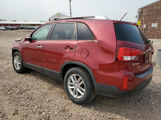 5XYKT3A66EG512318 - 2014 KIA SORENTO LX RED photo 2