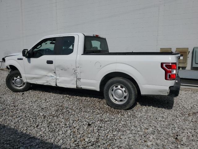 1FTEX1CBXKFB96064 - 2019 FORD F150 SUPER CAB WHITE photo 2