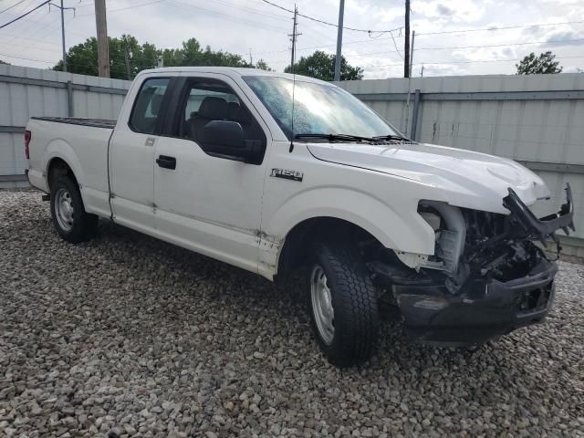 1FTEX1CBXKFB96064 - 2019 FORD F150 SUPER CAB WHITE photo 4