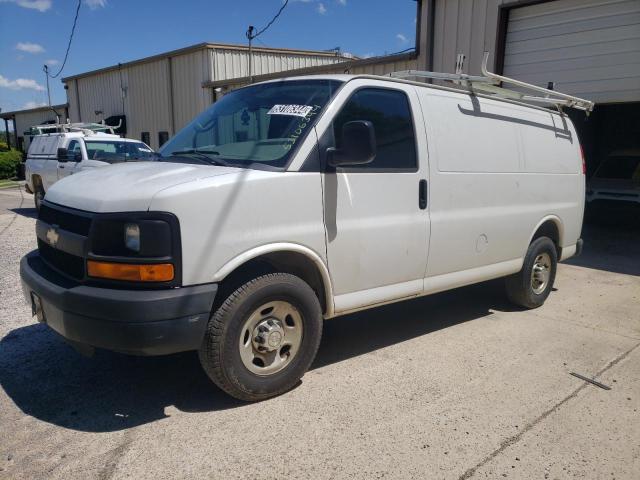 1GCWGFCF6F1238253 - 2015 CHEVROLET EXPRESS G2 WHITE photo 1