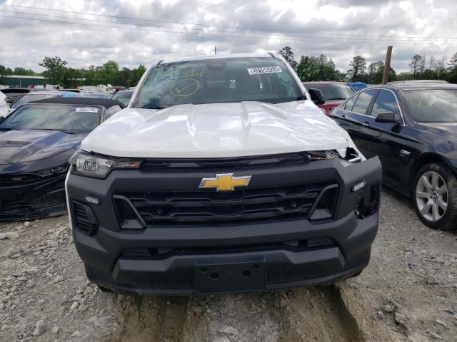 1GCGSBEC0P1257302 - 2023 CHEVROLET COLORADO WHITE photo 5