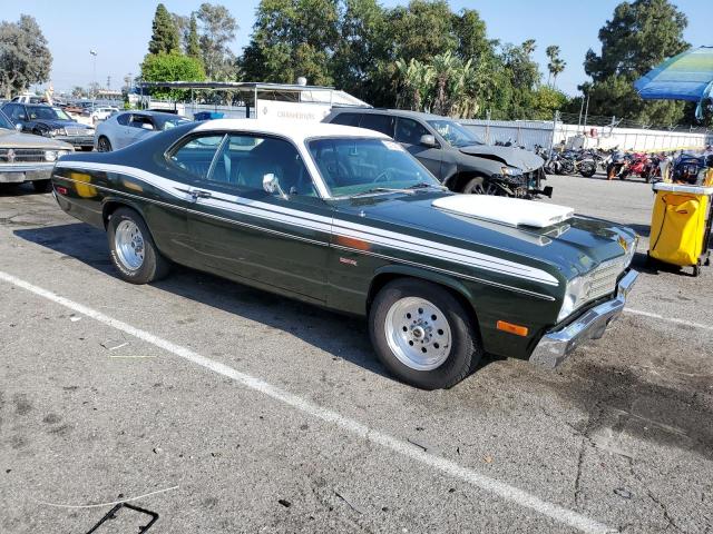 VL29C3B267275 - 1973 PLYMOUTH DUSTER GREEN photo 4