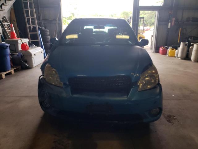 2T1KR32EX7C656120 - 2007 TOYOTA COROLLA MA XR BLUE photo 5