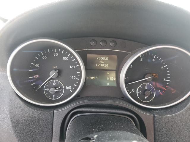 4JGBB8GB9AA599903 - 2010 MERCEDES-BENZ ML 350 4MATIC BLACK photo 9