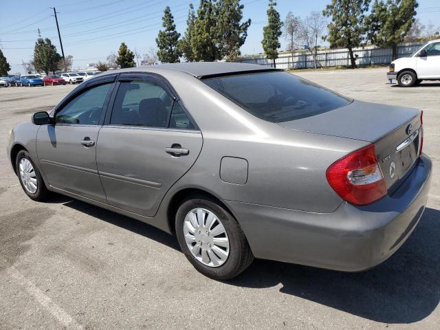 4T1BE32K82U542092 - 2002 TOYOTA CAMRY LE GRAY photo 2