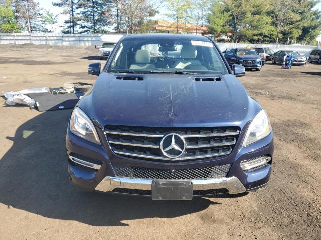 4JGDA5HB6EA336301 - 2014 MERCEDES-BENZ ML 350 4MATIC BLUE photo 5
