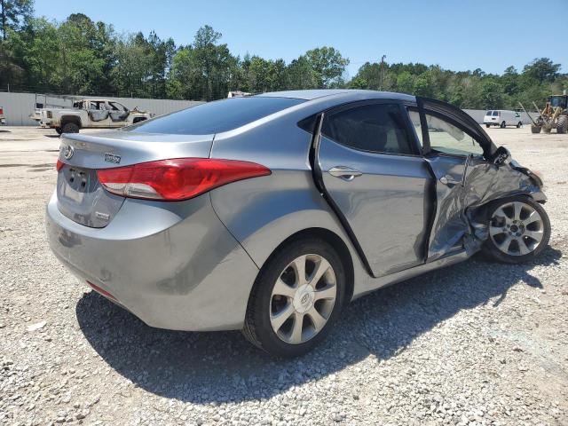 KMHDH4AE0CU475166 - 2012 HYUNDAI ELANTRA GLS GRAY photo 3