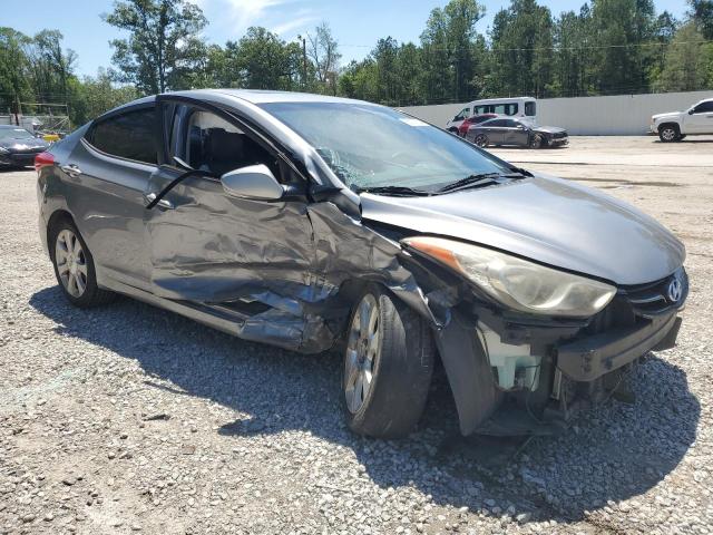 KMHDH4AE0CU475166 - 2012 HYUNDAI ELANTRA GLS GRAY photo 4