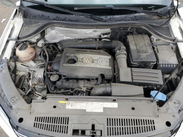 WVGAV3AX7DW596953 - 2013 VOLK TIGUAN S WHITE photo 12
