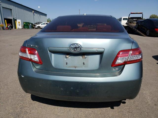 4T1BF3EK3BU660155 - 2011 TOYOTA CAMRY BASE GREEN photo 6